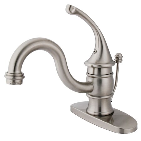 Kingston Brass 4" Centerset Bathroom Faucet, Brushed Nickel KB3408GL